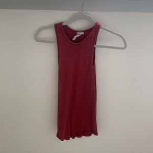 Free people tight high neck tank top!